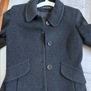 Anne Klein Black Pea Coat